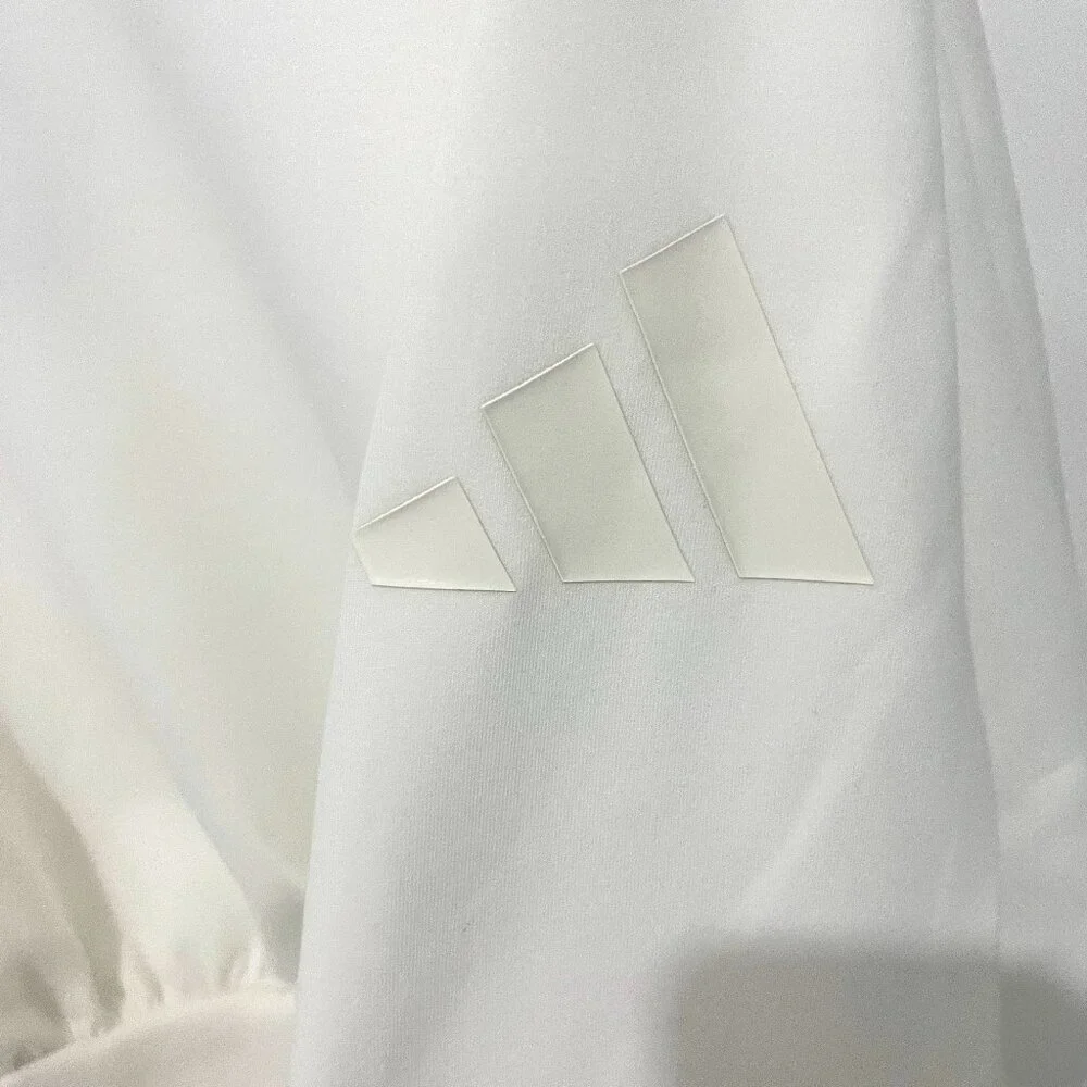 adidas Women's Sweatshirt, All Szn Soft Lux Loose Fit, Off-White, Medium - Picture 7 of 8